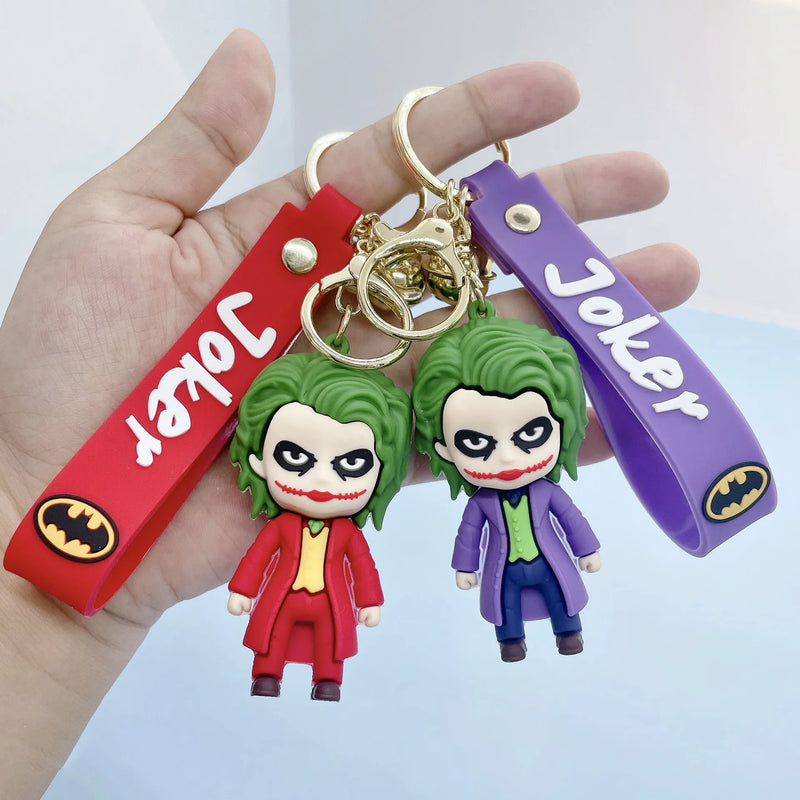 Chaveiro Coringa em Aço Inoxidável – O Acessório Perfeito para Fãs da DC