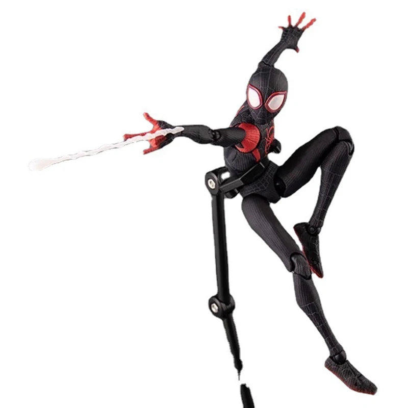 Miles Morales Spider-Man - Multi-Acessórios, Movimentos Realistas e Acabamento Premium!