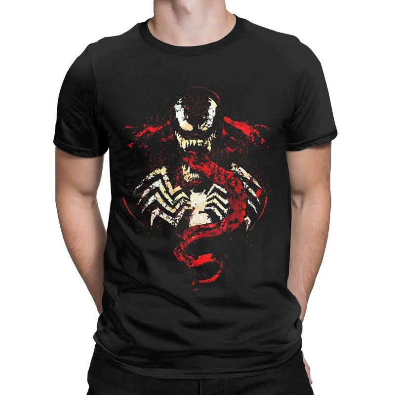 Camiseta Masculina Venom Splatter Tongue