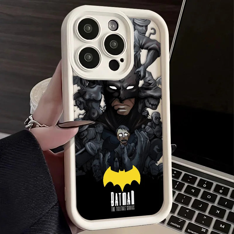 Capa de Proteção Dinâmica Batman para iPhone 11, 12, 13, 14 e 15