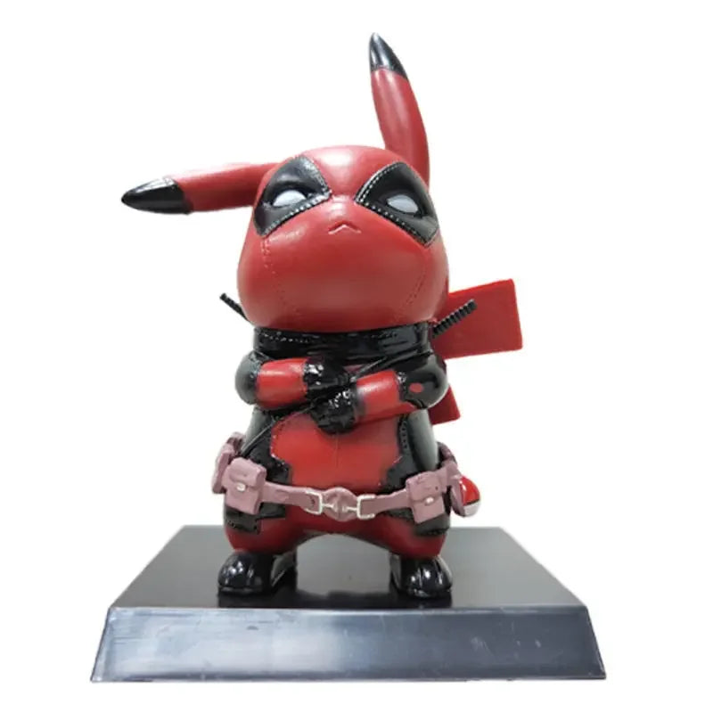 Figura de ação Deadpool Vingadores Pikachu